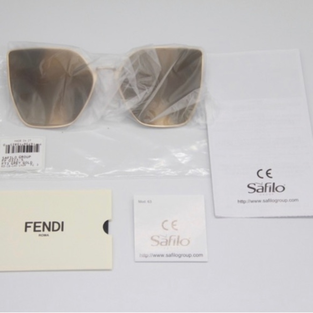 FENDI F is Dark Grey Shaded Oversized Ladies Sunglasses
FF0323SFT3FQ63 - Picture 11 of 11
